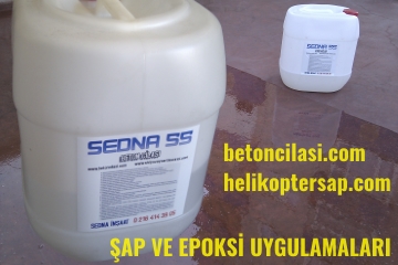 Beton tozumasına Son beton cilası